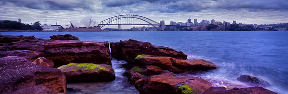 Sydney Harbour from Botanical Gardens