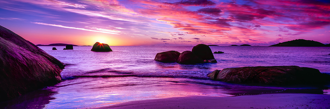 Rossiter Bay Sunset Photograph