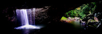 Natural Bridge Falls Panorama