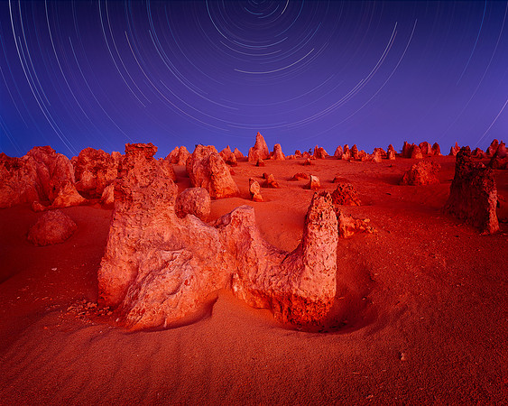 The Pinnacles Star Trails