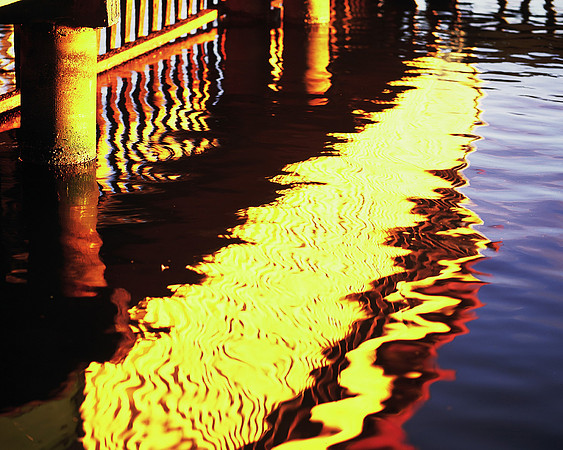 Boat Shed Reflections
