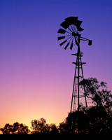 Windmill at Dusk, Kalbarri
