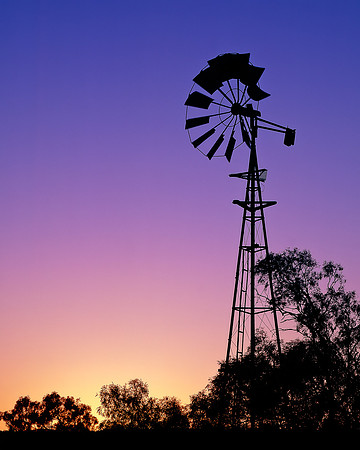 Windmill at Dusk, Kalbarri