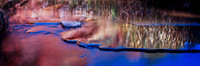 Gorge Stream Reflections Panorama